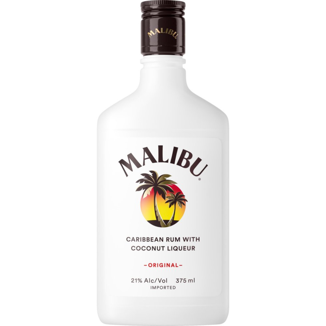 MALIBU CARIBBEAN RUM 375 ML