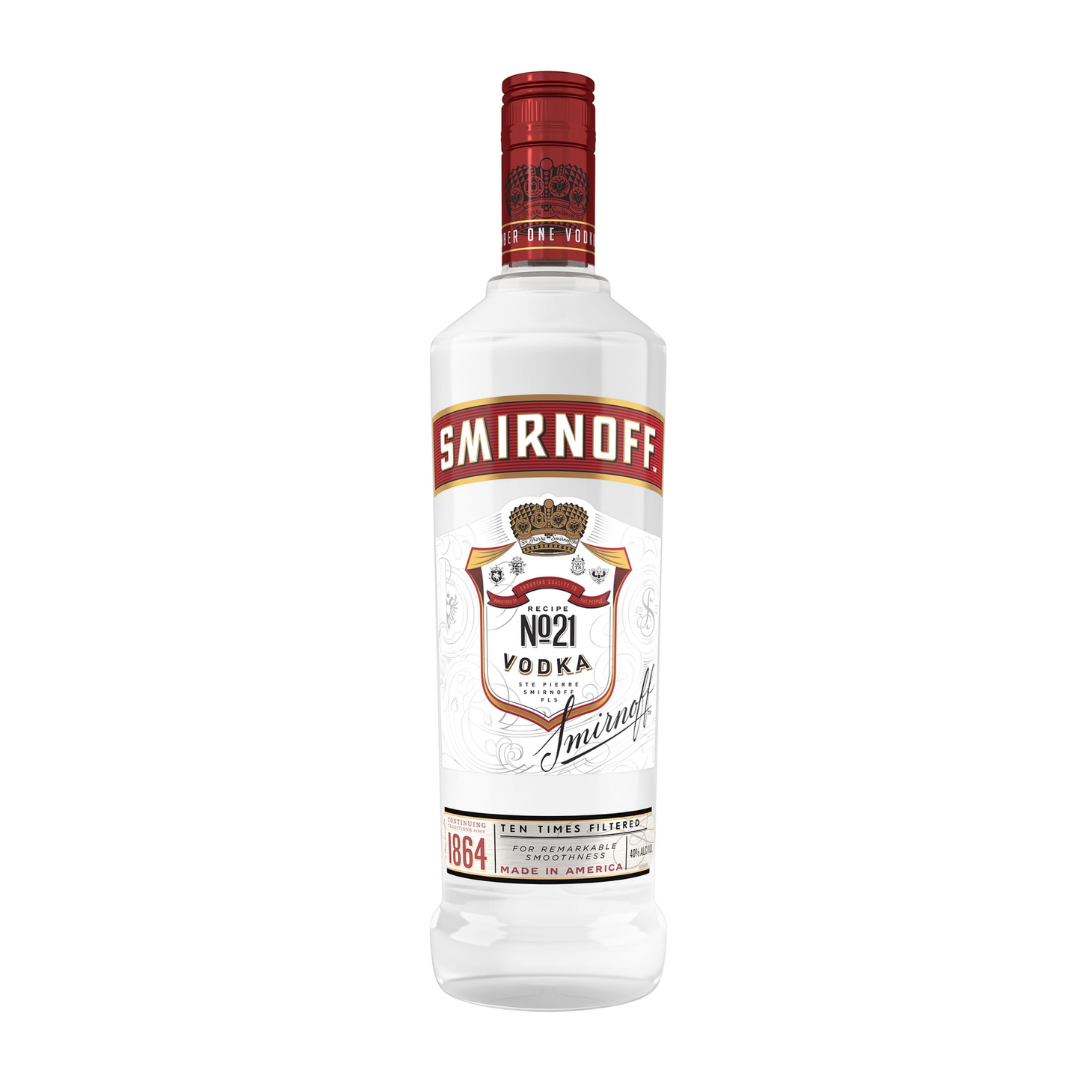 SMIRNOFF 80 FLASK 750 ML
