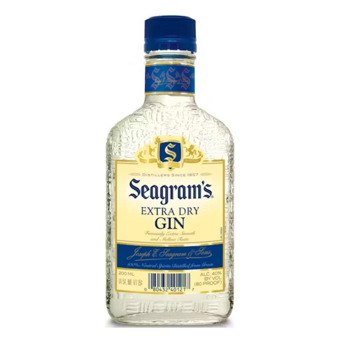 SEAGRAM'S EXTRA DRY GIN 200M