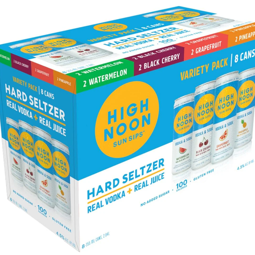 HIGHNOON VARIETY 8PCK VODKA