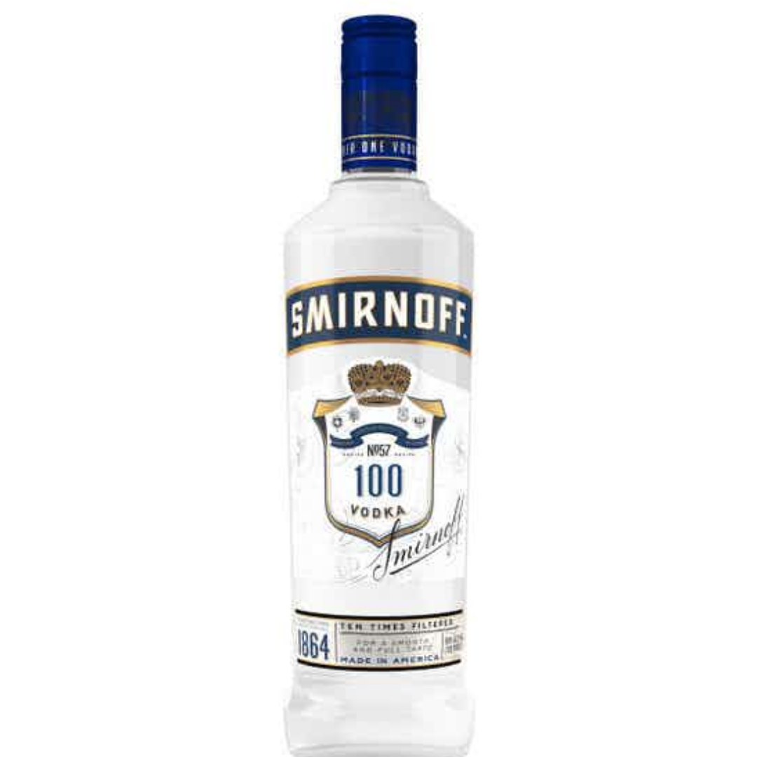 SMIRNOFF 100 PROOF 750 ML