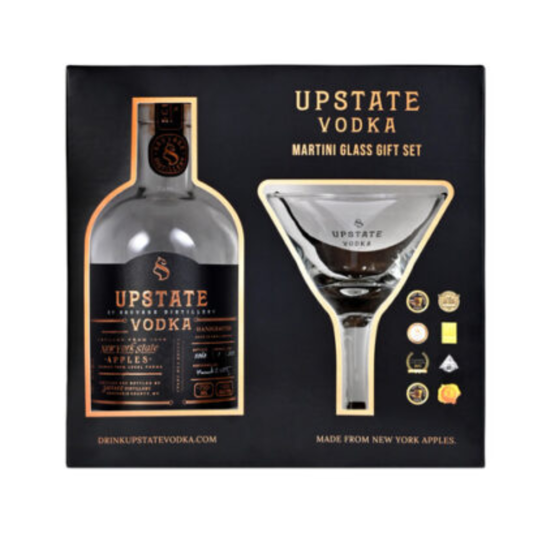 UPSTATE VODKA GIFT PACK 750M