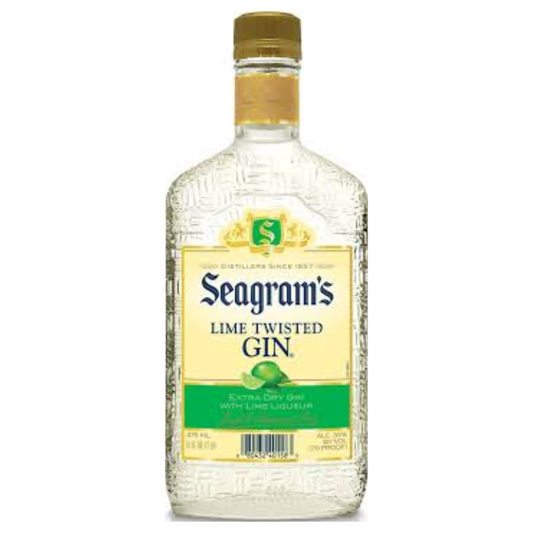 SEAGRAM'S LIME 375ML  TWISTED GIN