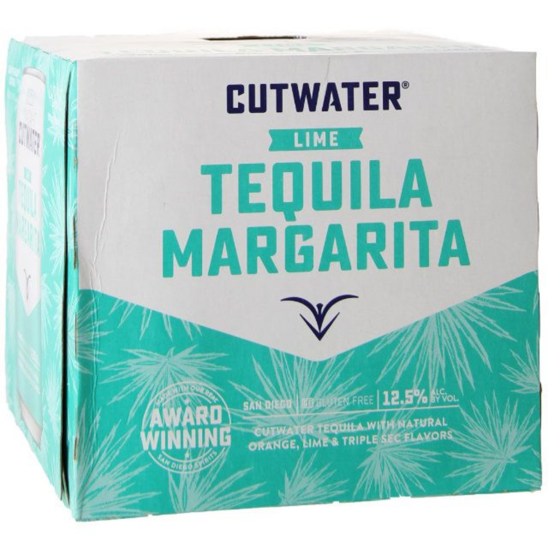 CUT WATER 4 PACK 355 MLLIME MARGARITA