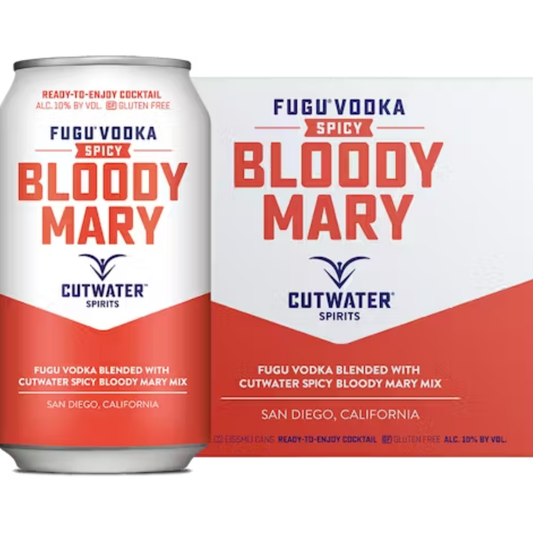 CUT WATER 4 PACK CANS 355 ML SPICY BLOOD MARY